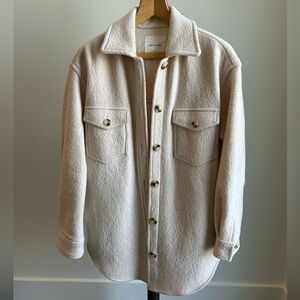 Aritzia Wilfred Ganna Shirt Jacket size M